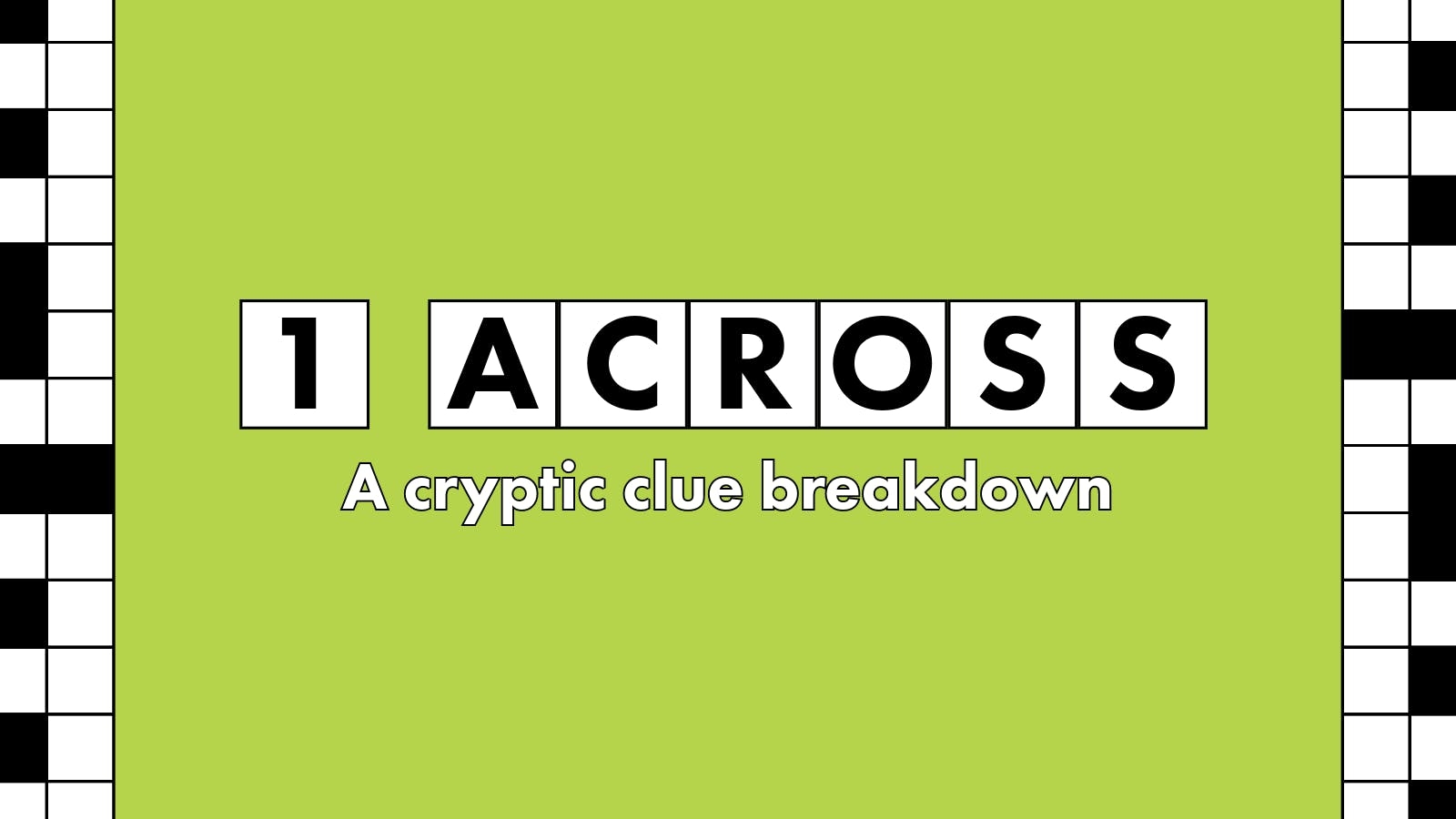 1 Across A Cryptic Crossword Clue Breakdown Chap s After Fuel Cuts 