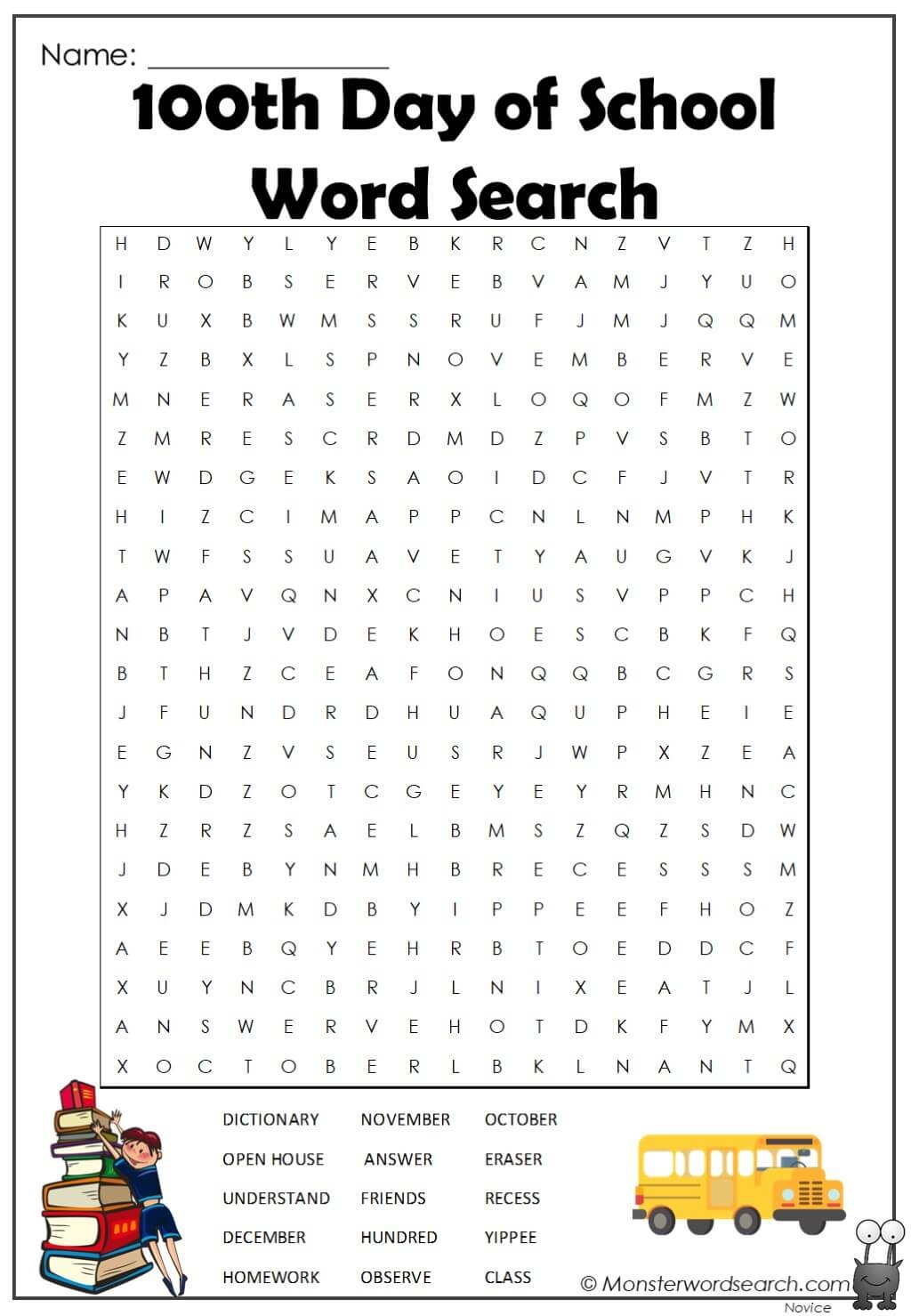 100 Word Crossword Puzzle Printable 100 Word Crossword Puzzle Printable