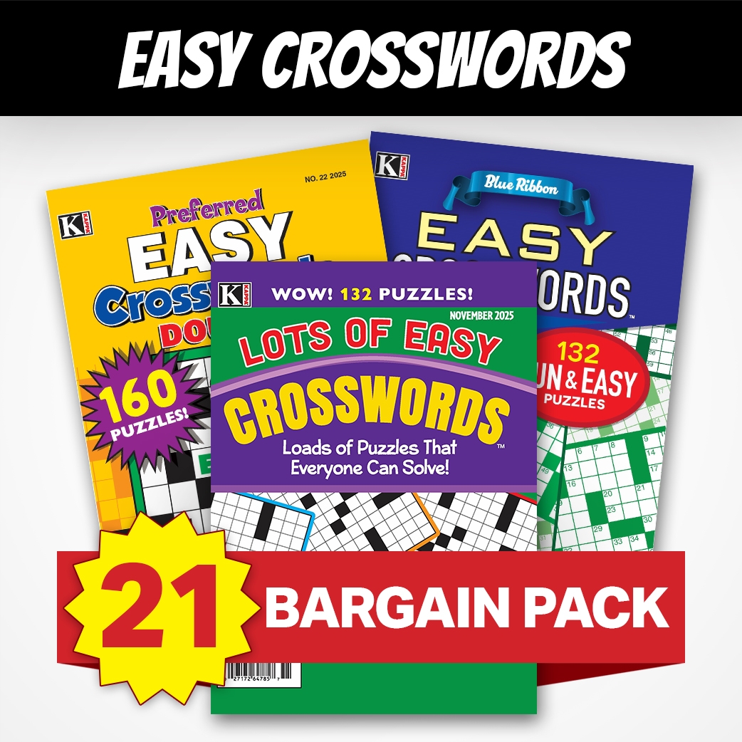 21 Easy Crossword Magazines 21 Easy Crossword Magazines