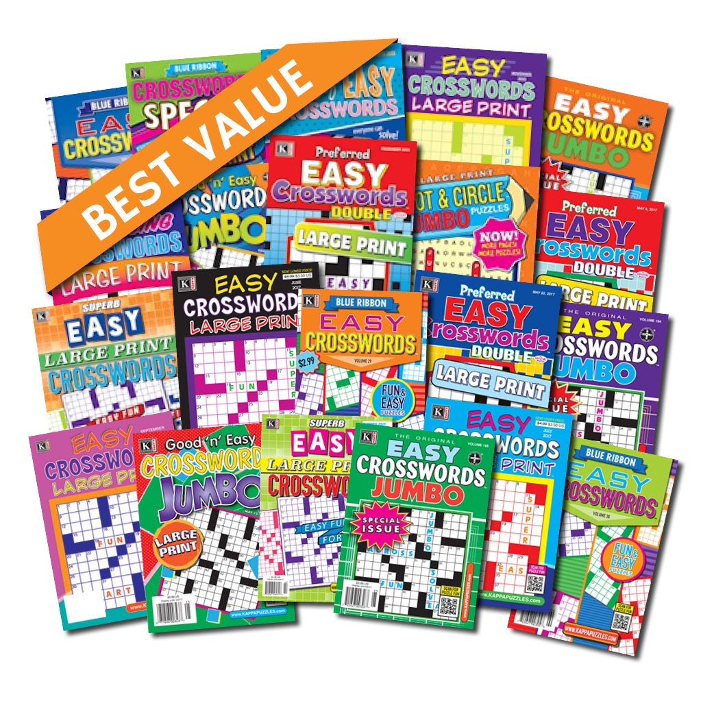 21 Easy Crossword Magazines 21 Easy Crossword Magazines
