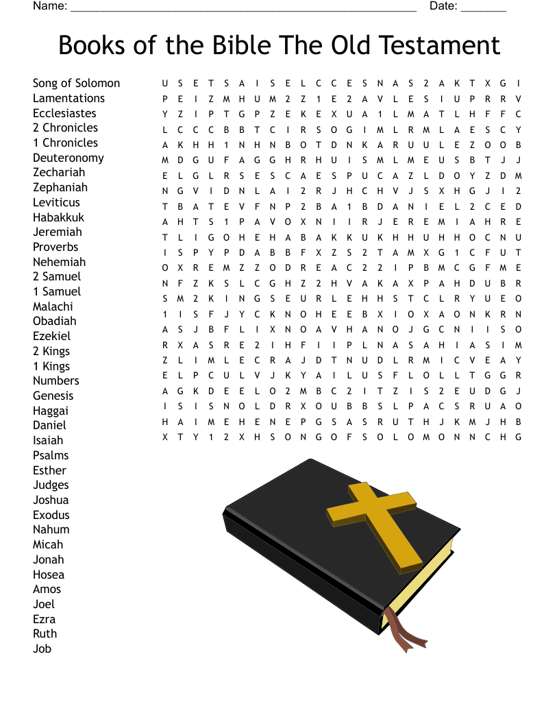 Bible Crossword Puzzles Books