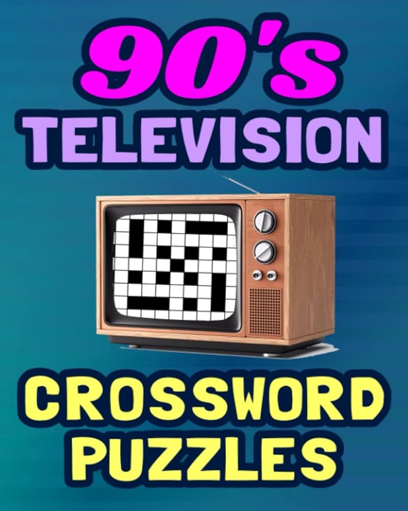 90 s Television Crossword Puzzles TV Show Word Puzzle Book Amazon co uk Friends Jerry 9798386424084 Books