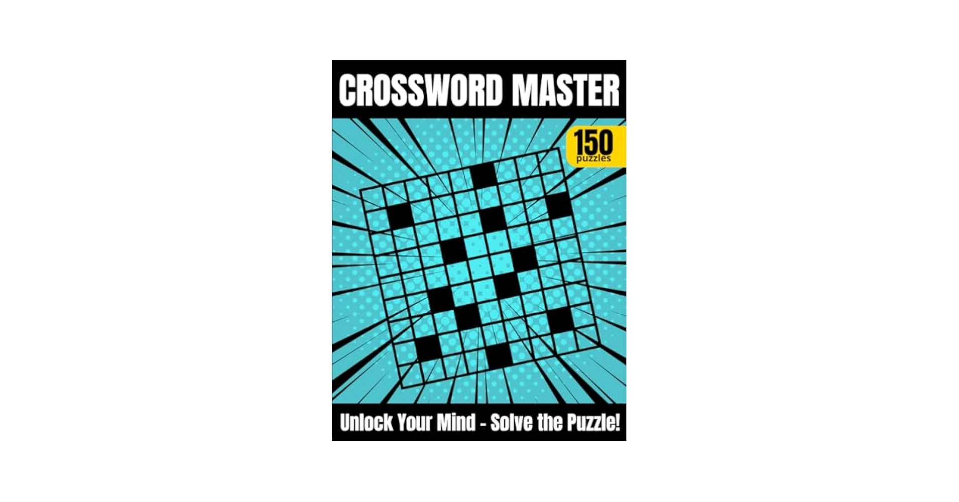 Amazon Crossword Master 150 Puzzles Book For Adults And 