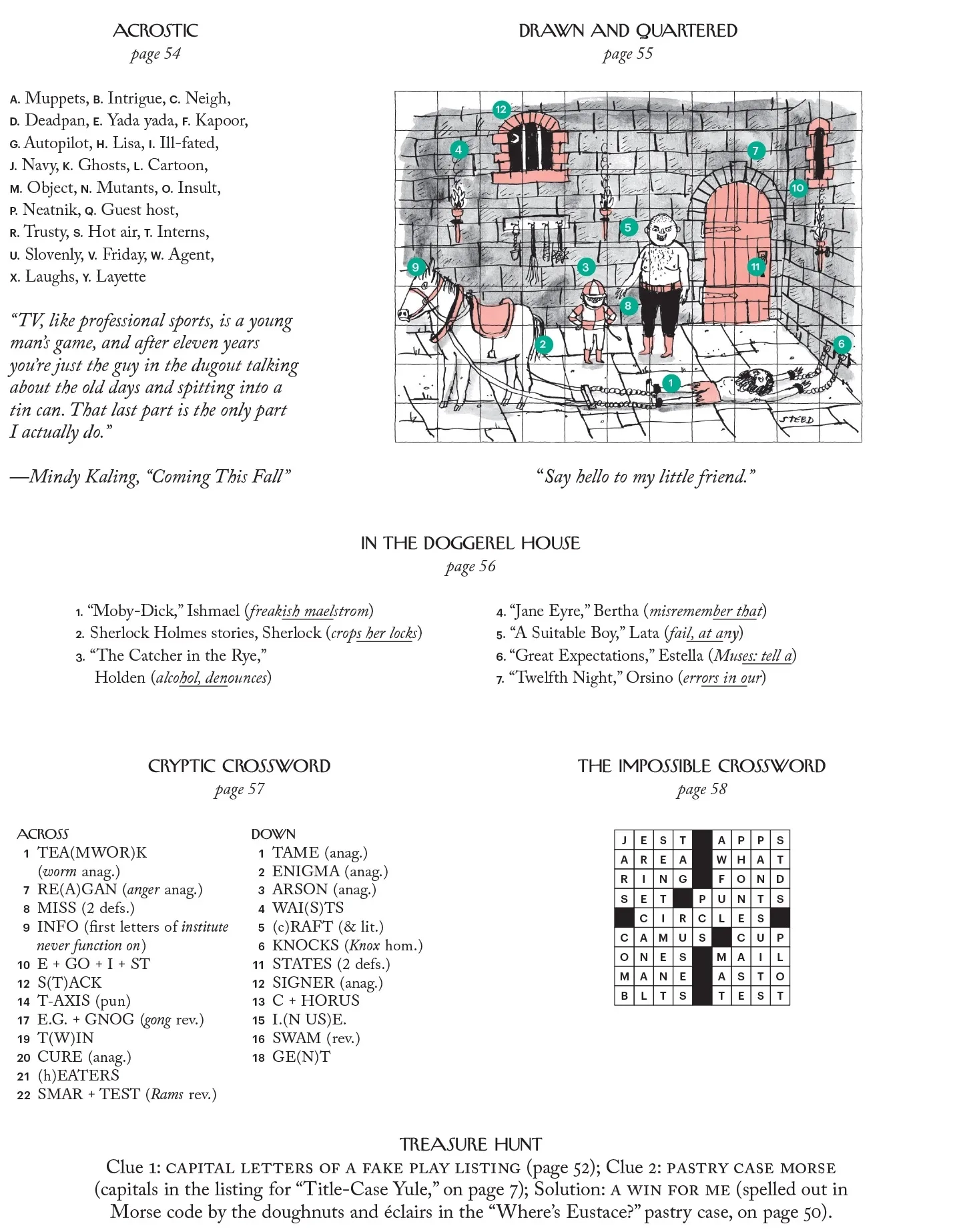 Answer Key The New Yorker Answer Key The New Yorker
