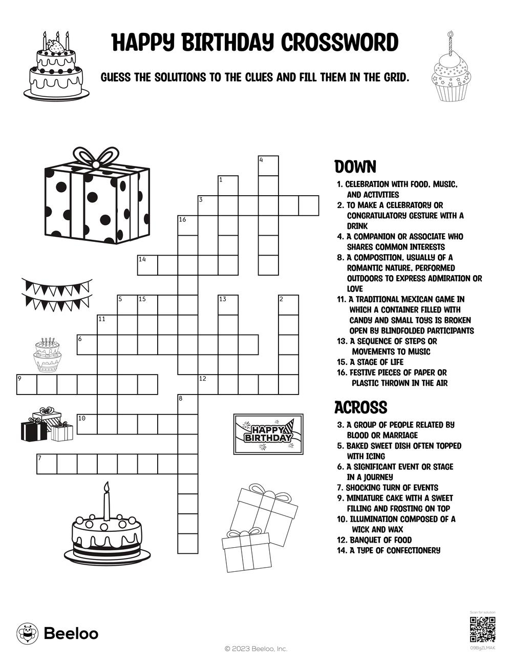 Printable Crossword Puzzles For Kids Age 10 Printable Crossword Puzzles For Kids Age 10
