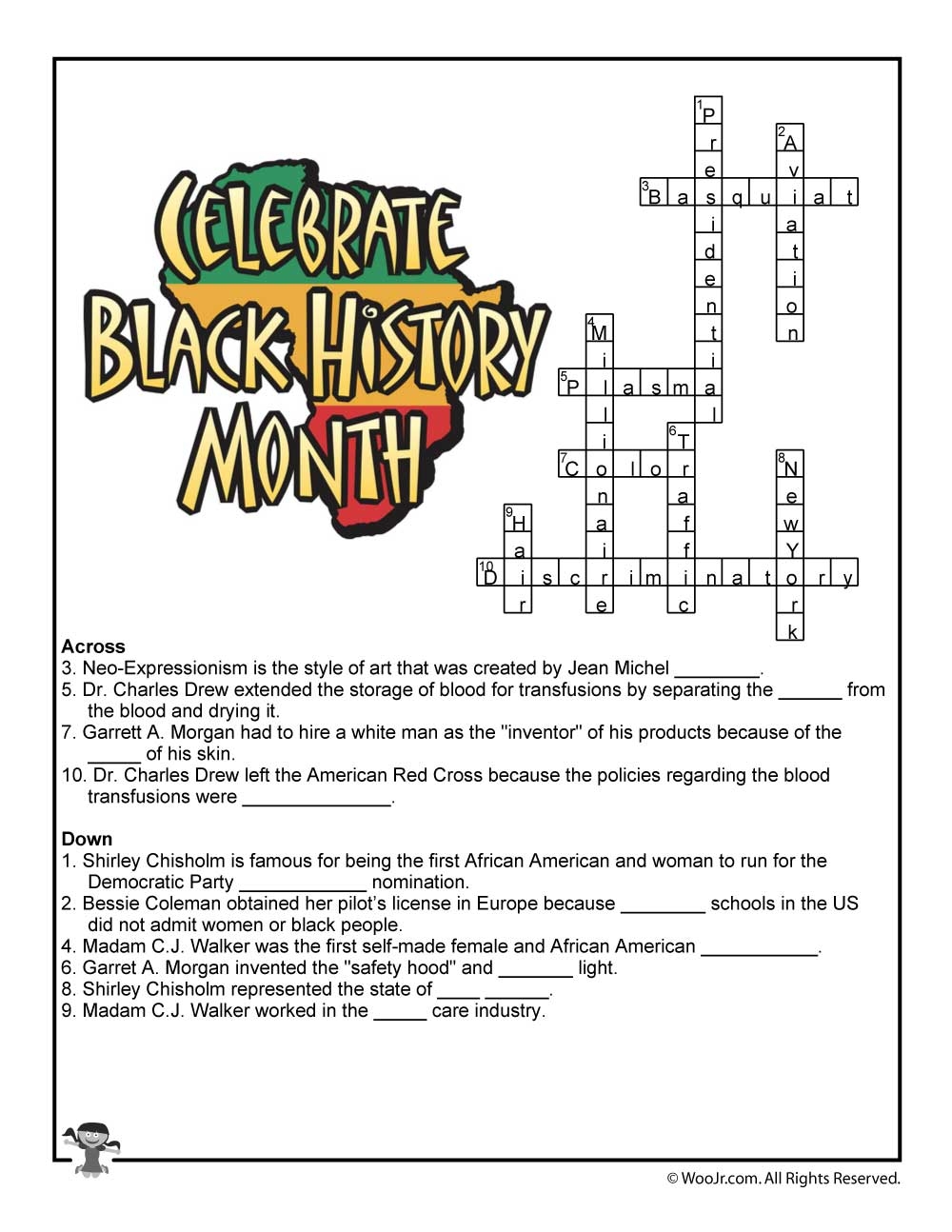 Us History Crossword Puzzles Printable Us History Crossword Puzzles Printable