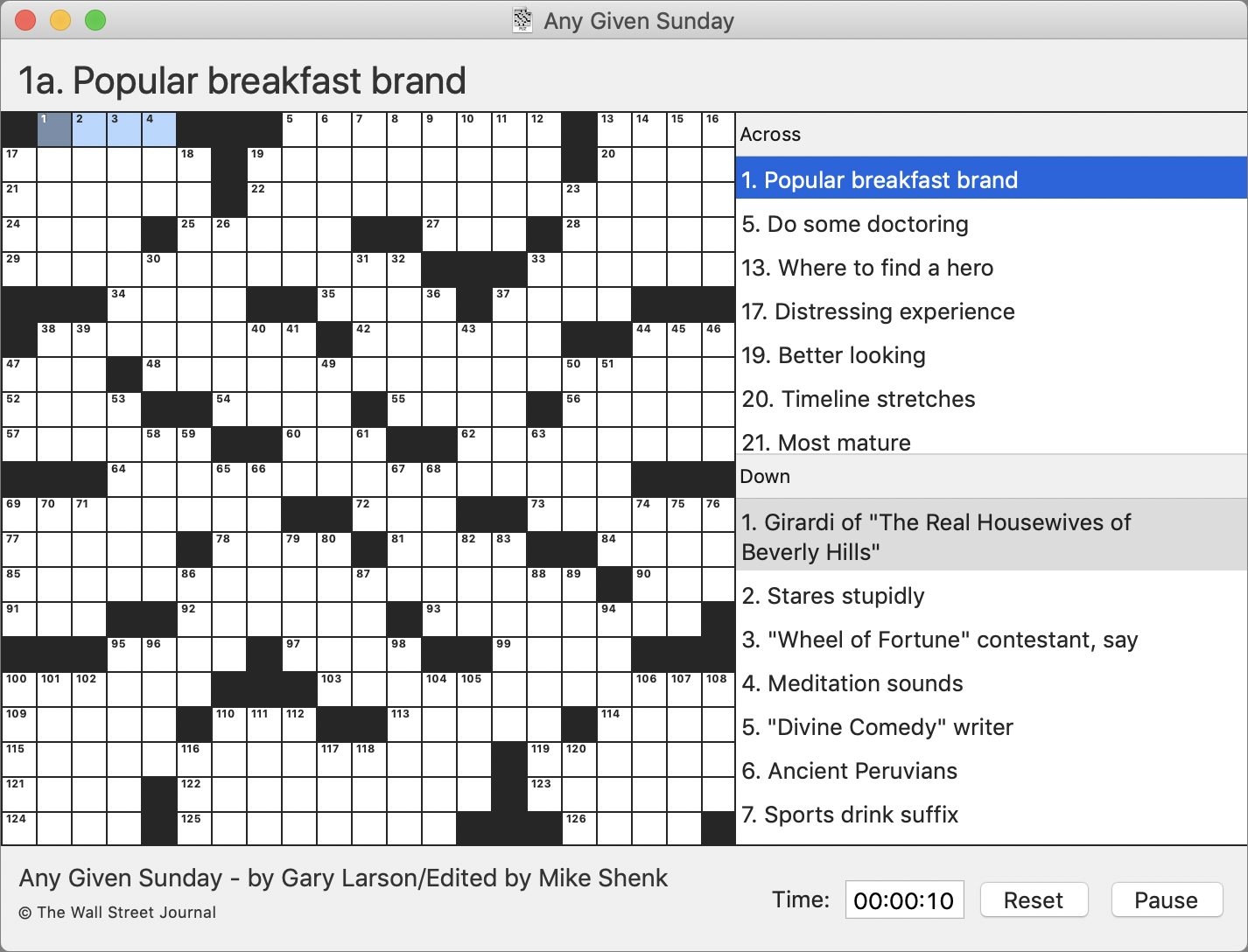 Multiplayer Crossword Puzzle Multiplayer Crossword Puzzle