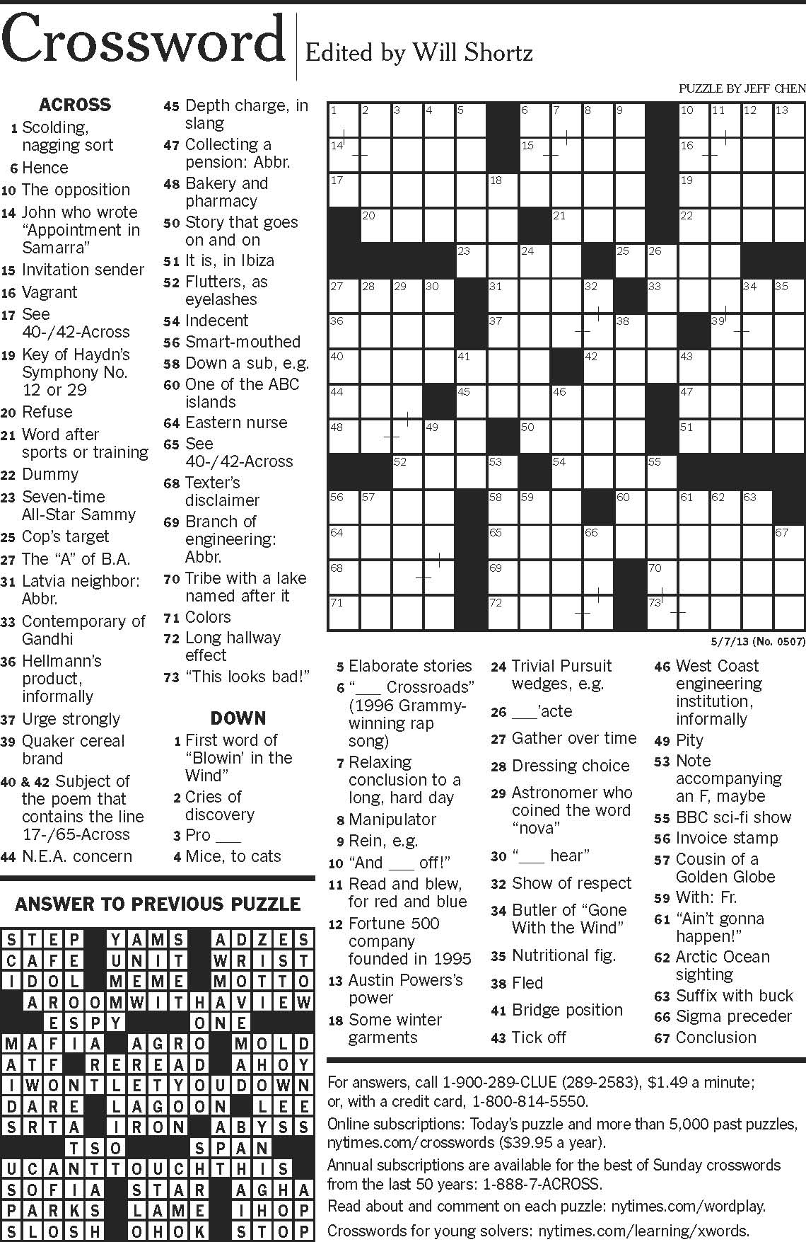 Chemistry Crossword Puzzles By Jeff Chen Hosted By George Barany And Friends Chemistry Crossword Puzzles By Jeff Chen Hosted By George Barany And Friends