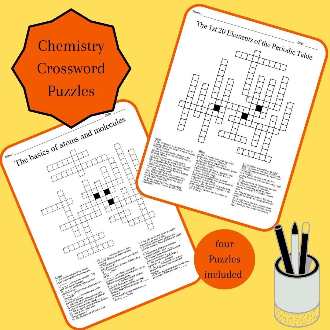 Chemistry Crossword Puzzle Chemistry Crossword Puzzle