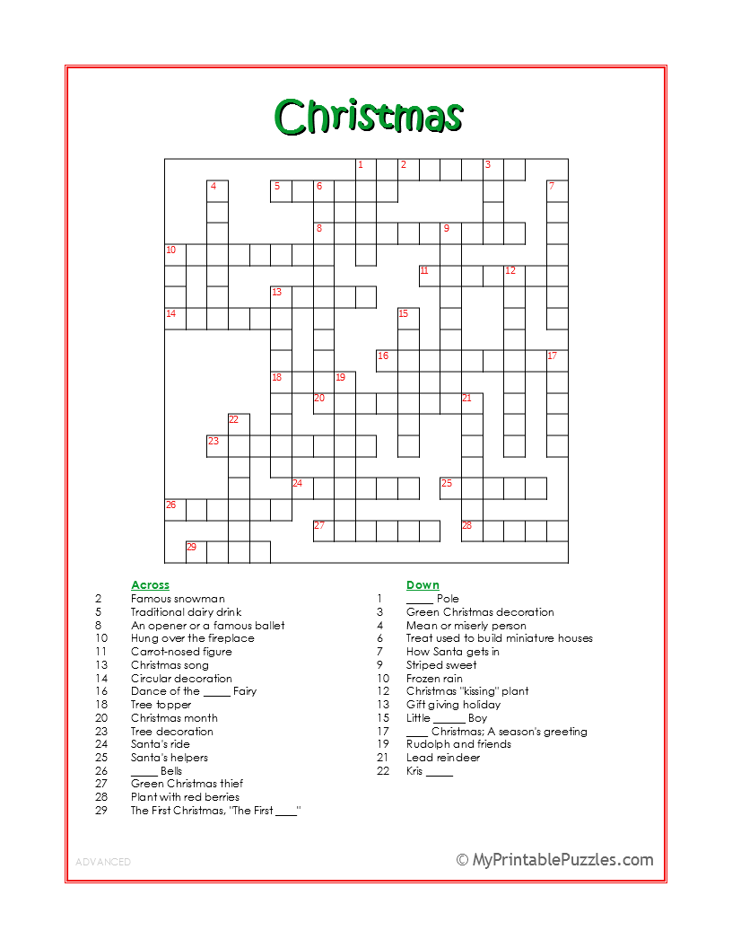 Difficult Crossword Puzzles Free Printable Difficult Crossword Puzzles Free Printable