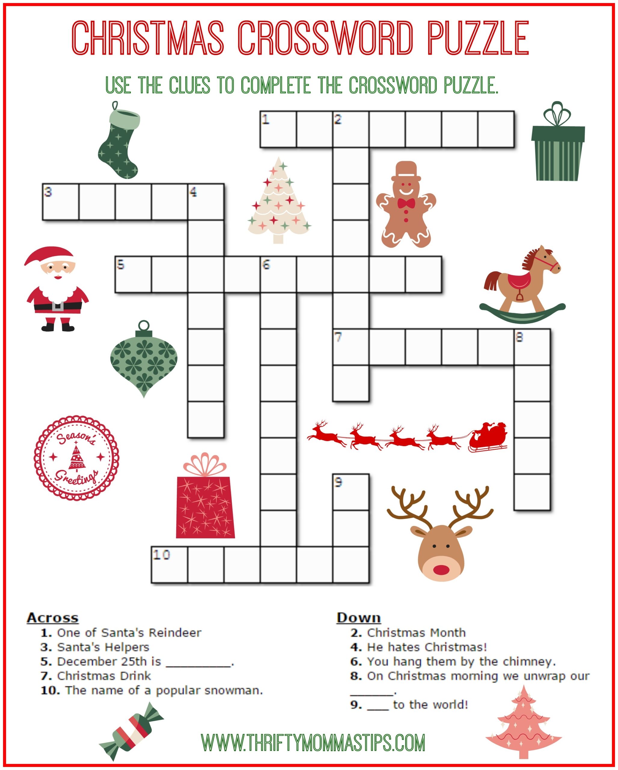 Free Printable Word Crossword Puzzles Free Printable Word Crossword Puzzles