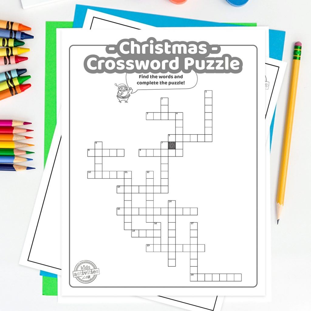 Christmas Crossword Puzzles For Kids Kids Activities Blog Christmas Crossword Puzzles For Kids Kids Activities Blog