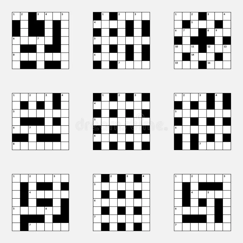 Printable Blank Crossword Puzzle Grid