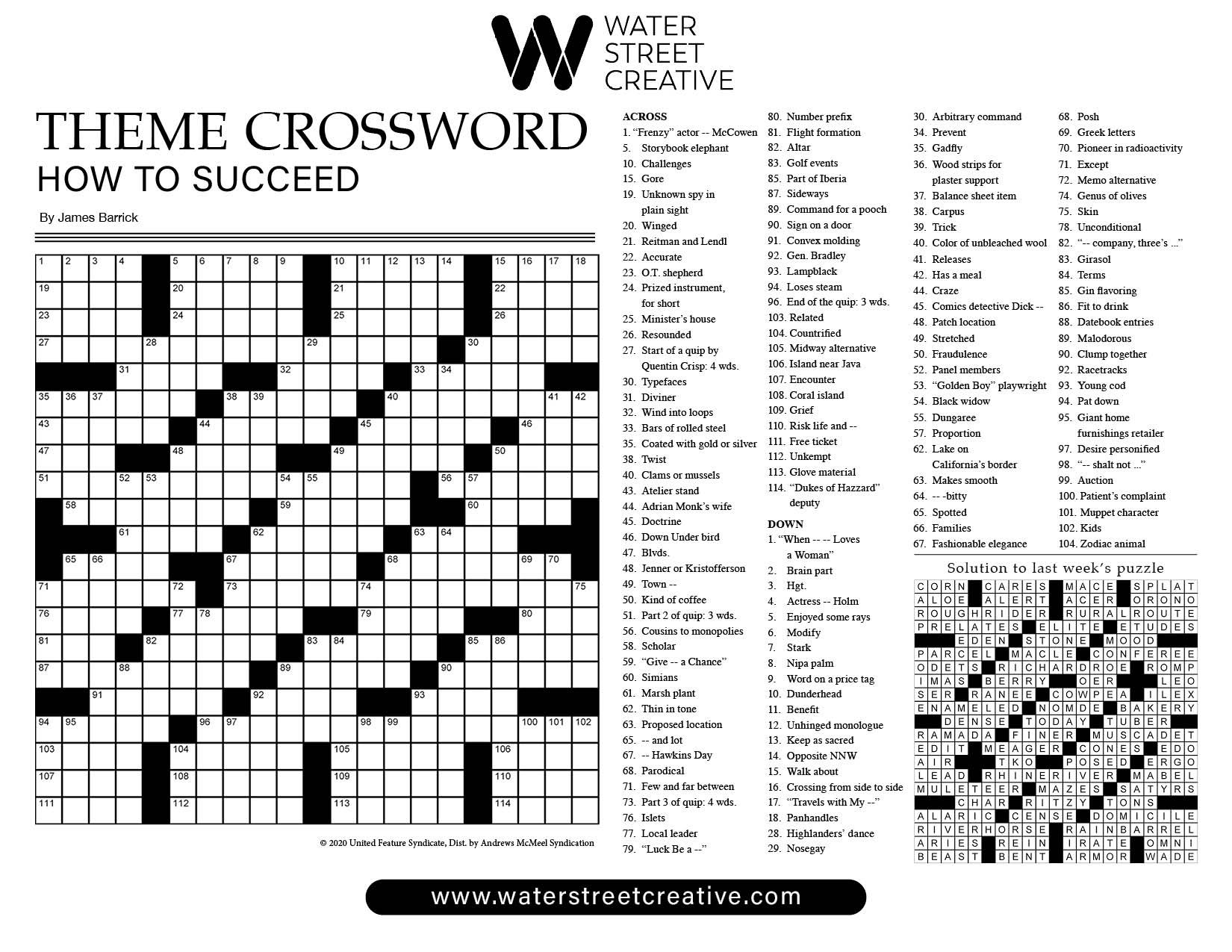 Crossword July 25 2024 Shepherd Express Crossword July 25 2024 Shepherd Express