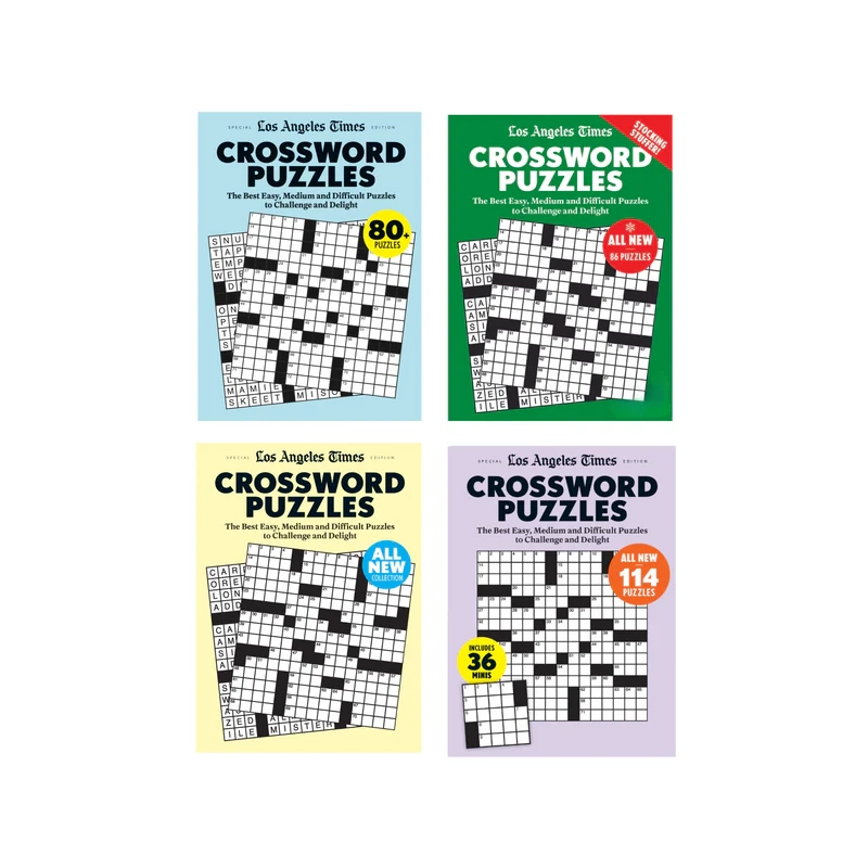Crossword Magazine Bundle Shop LA Times