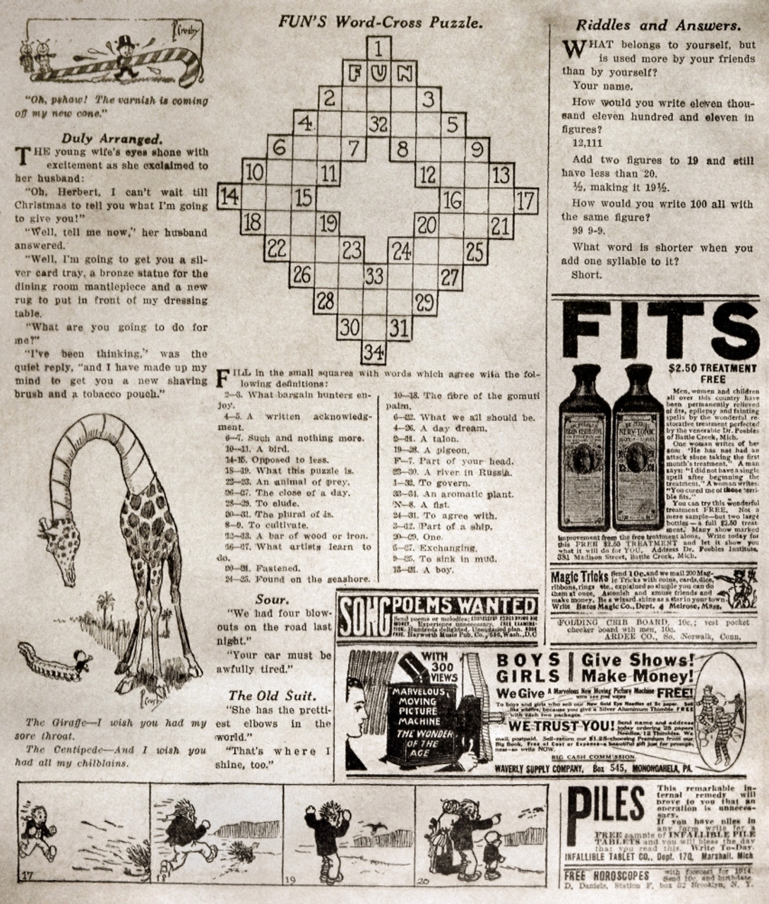 Free Printable Sunday Newspaper Crosswords