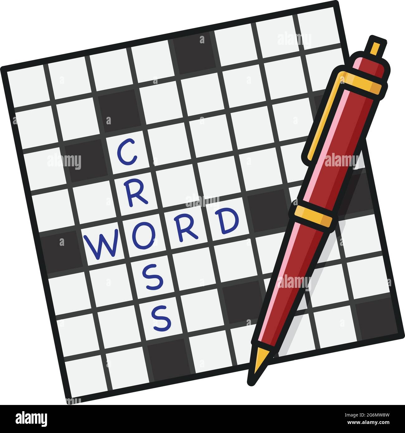 Crossword Puzzle Clipart