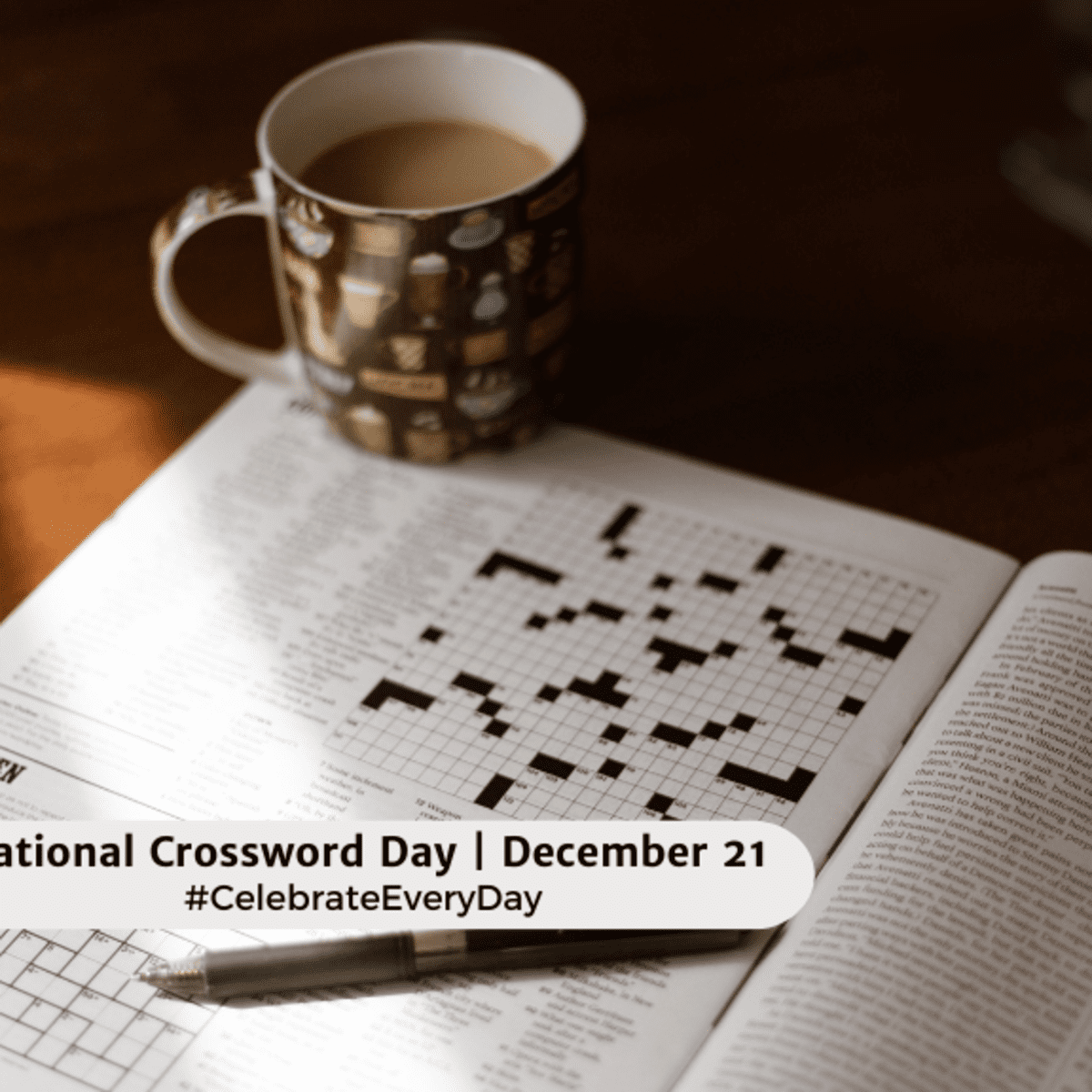 CROSSWORD PUZZLE DAY December 21 National Day Calendar