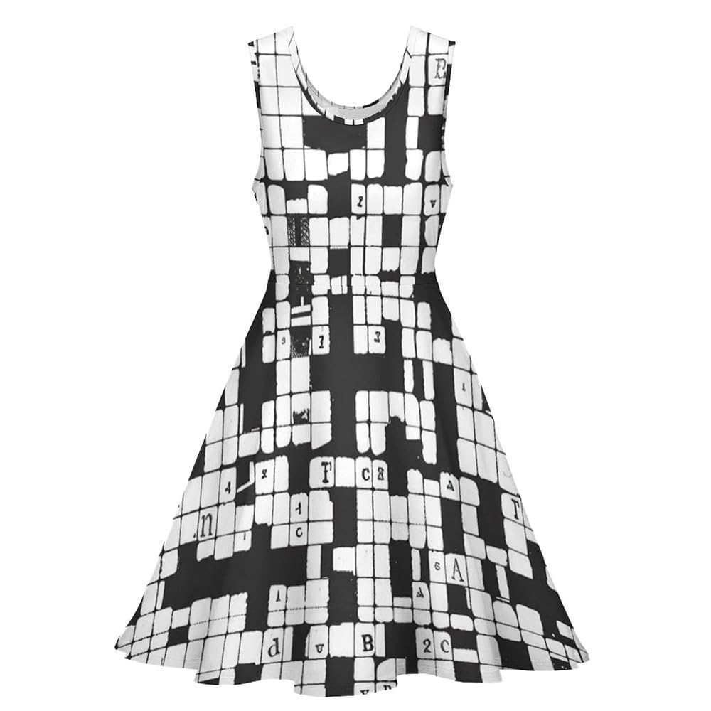 Crossword Puzzle Dress