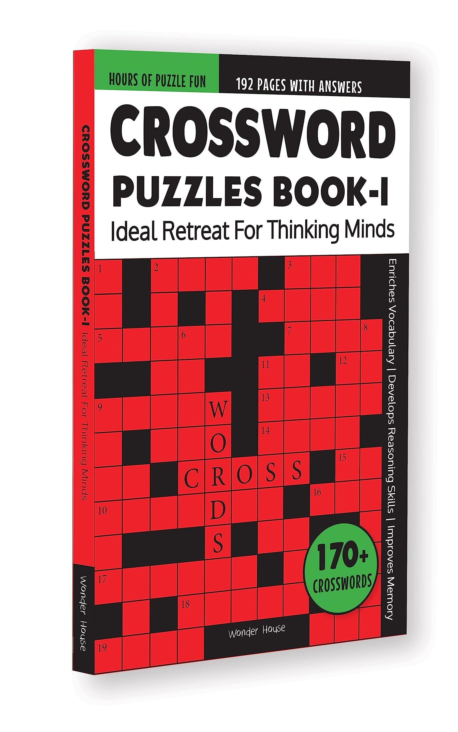 Crossword Puzzles Book 1 170 Engaging Crossword Puzzles 2000 Words Vocabulary For Building Puzzles With Answer Sheets Boosts Cognitive Skills Crossword Puzzles Book 1 170 Engaging Crossword Puzzles 2000 Words Vocabulary For Building Puzzles With Answer Sheets Boosts Cognitive Skills