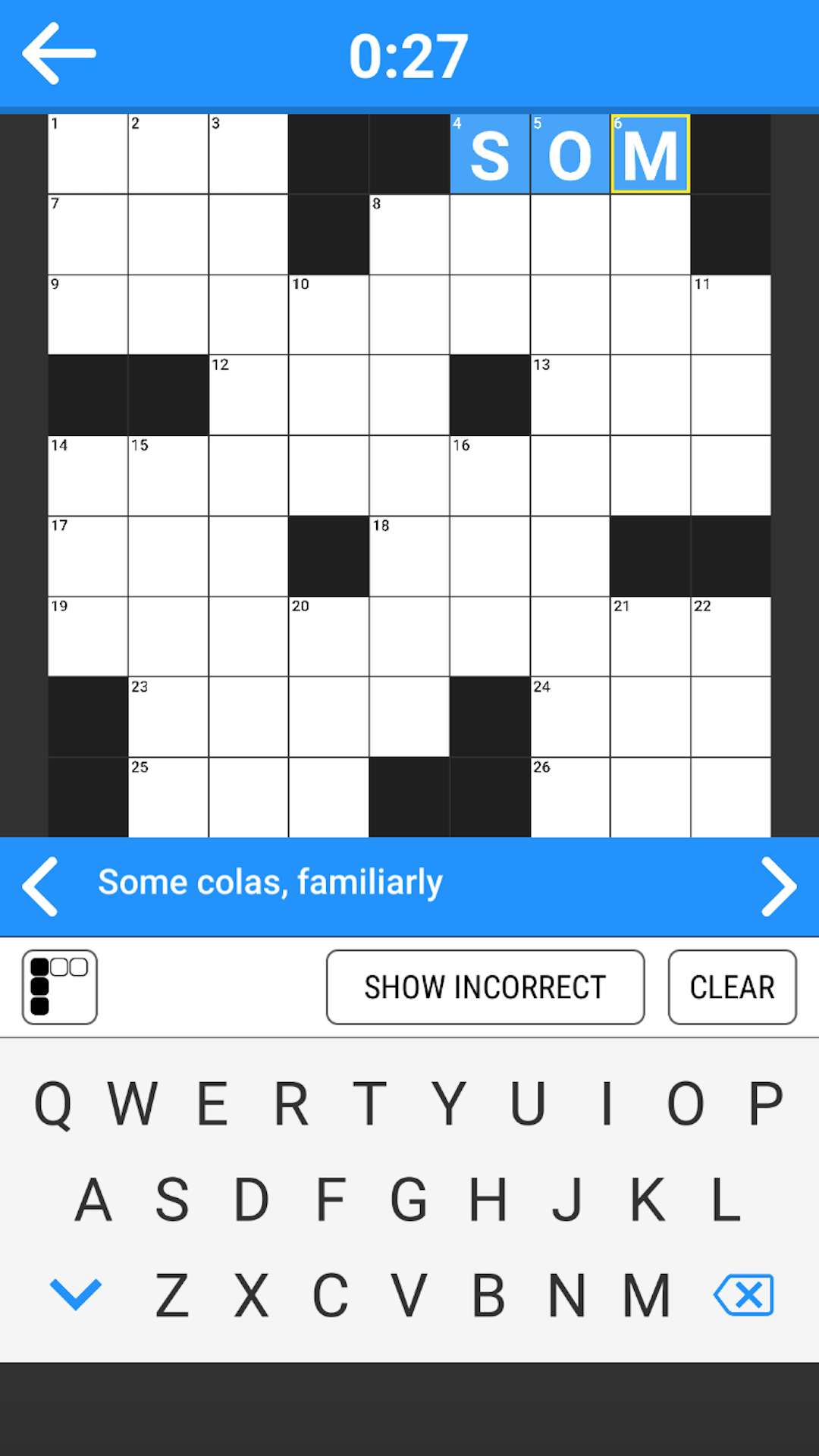 Free Crossword Puzzle App