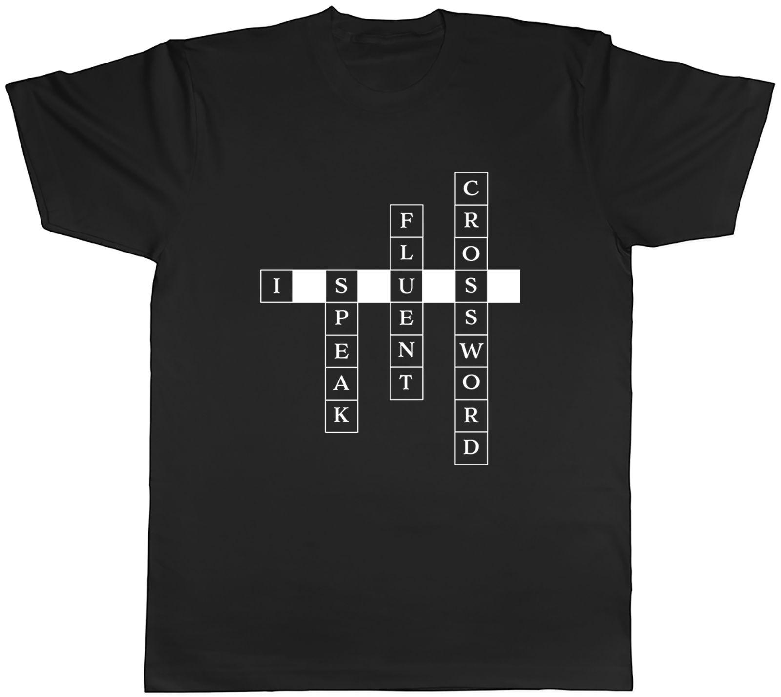 Crossword Puzzles Mens T Shirt I Speak Fluent Crossword Tee Gift Crossword Puzzles Mens T Shirt I Speak Fluent Crossword Tee Gift