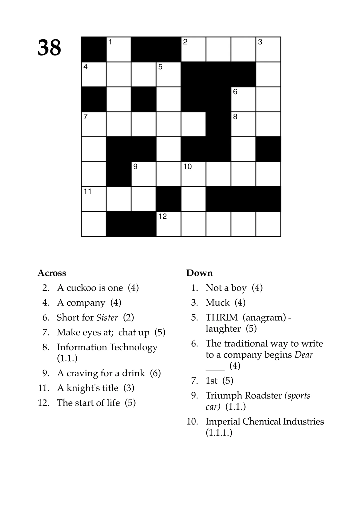Crossword Printable Free Uk Crossword Printable Free Uk