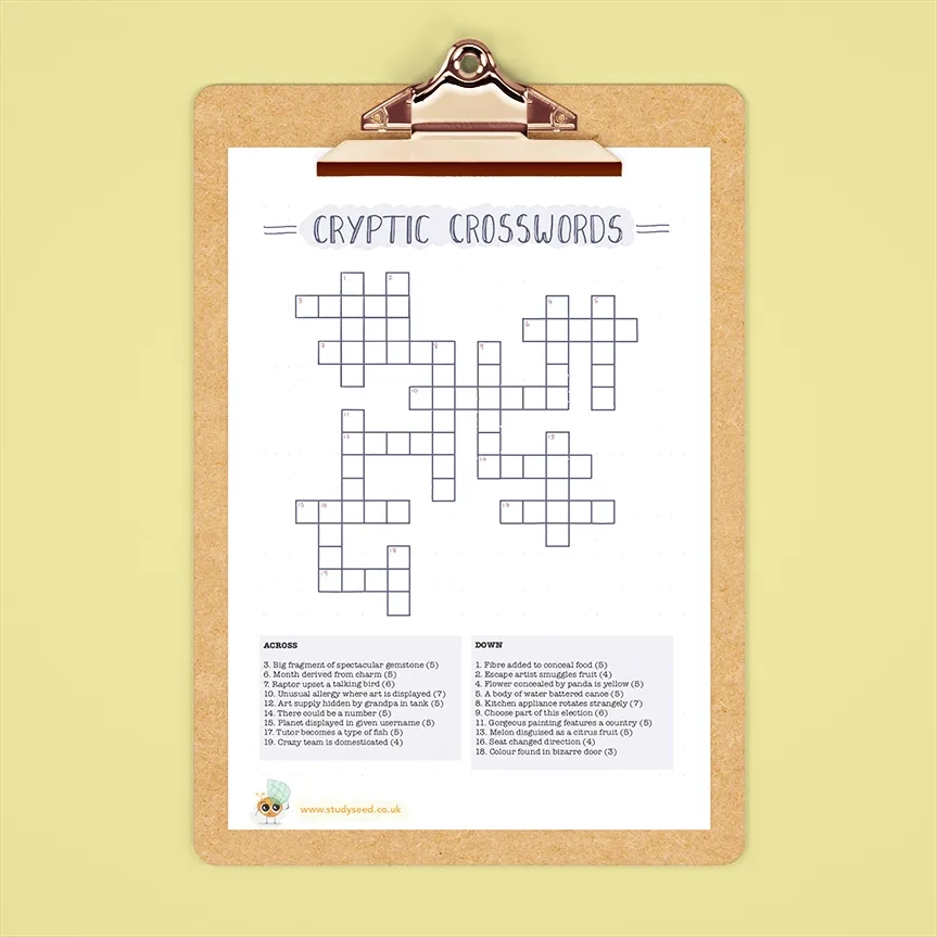 Cryptic Crosswords For Children And Beginners Cryptic Crosswords For Children And Beginners