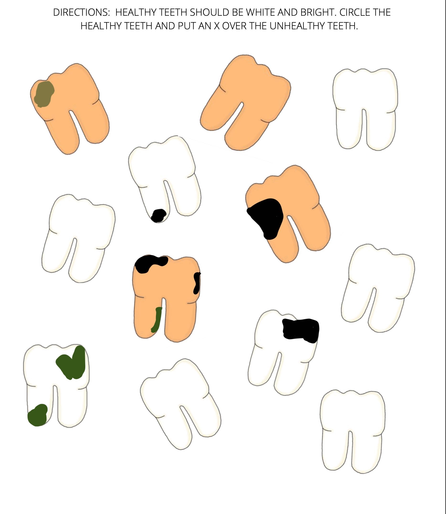 Dental Hygiene For Kids Printables