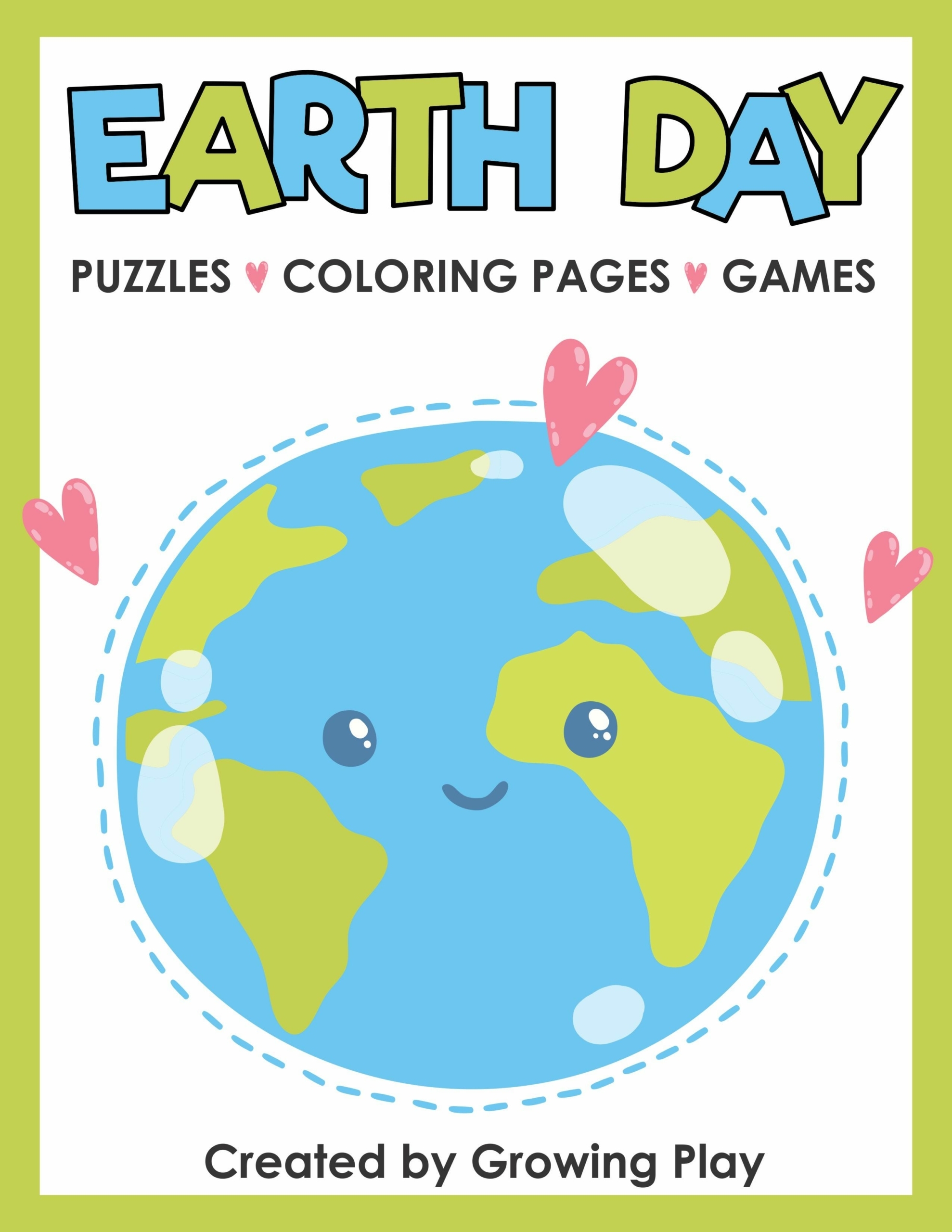 Earth Day Puzzle Packet Your Therapy Source