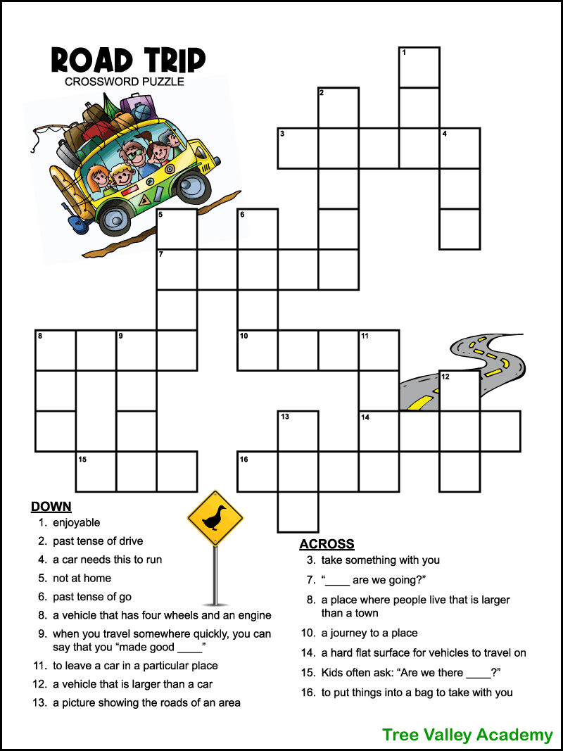 Easy Printable Crossword Puzzles For Adults Easy Printable Crossword Puzzles For Adults