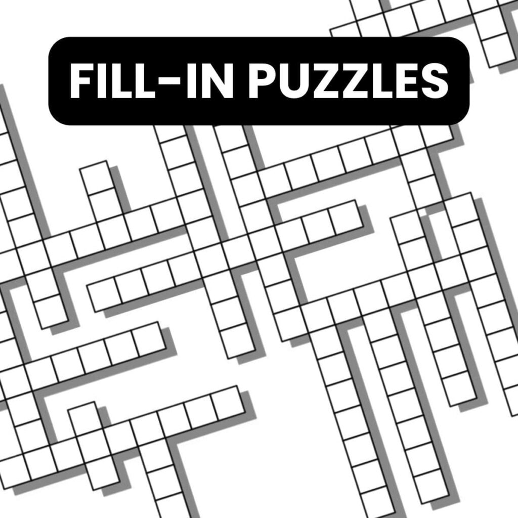 Fall Fill In Word Puzzle Math Love Fall Fill In Word Puzzle Math Love