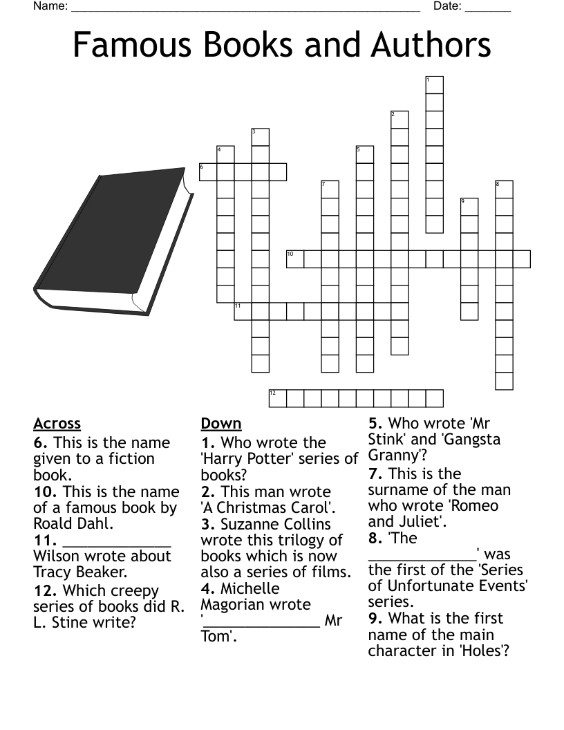 Puzzle Book Crossword