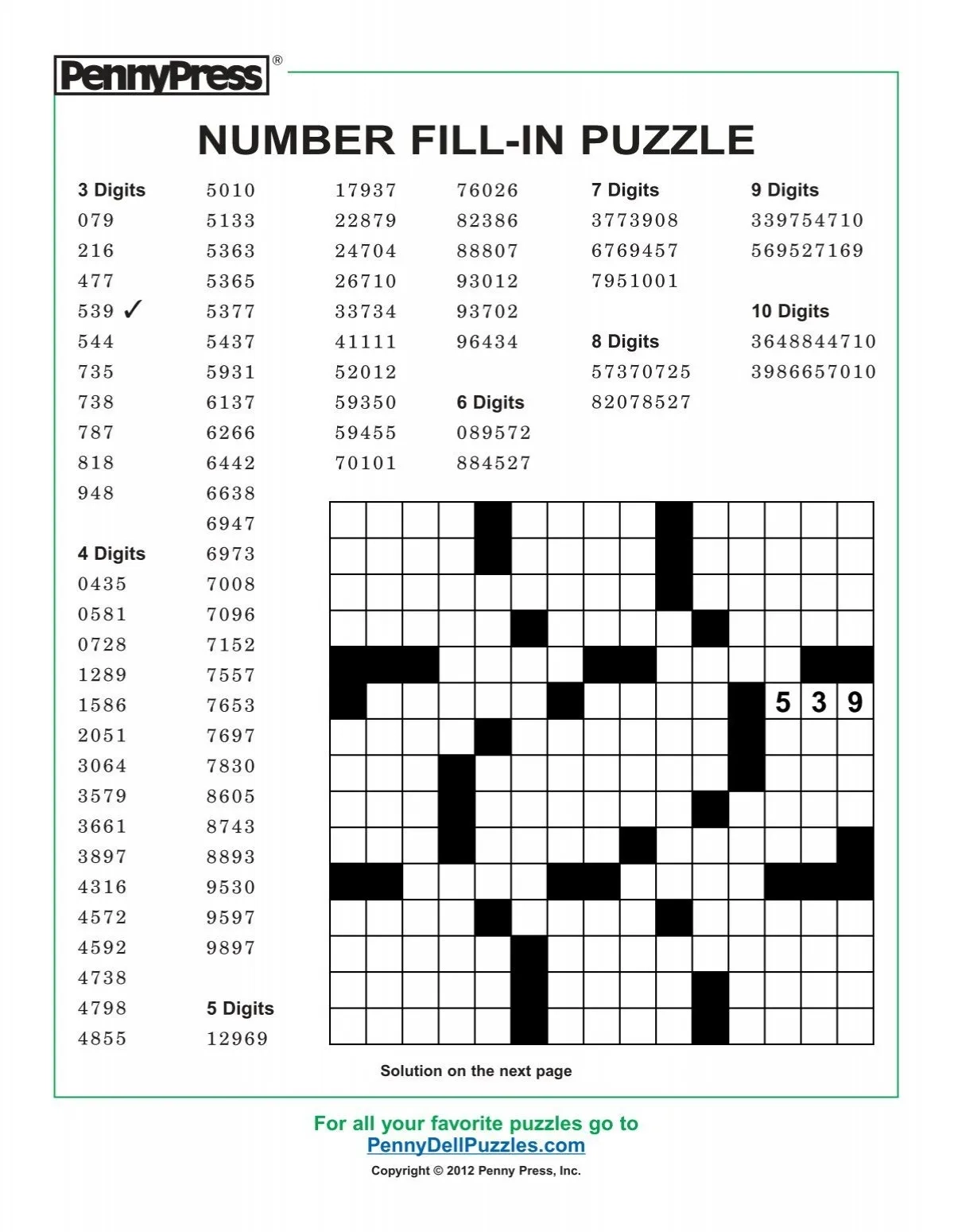 Daily Commuter Crossword Puzzle Printable Pdf