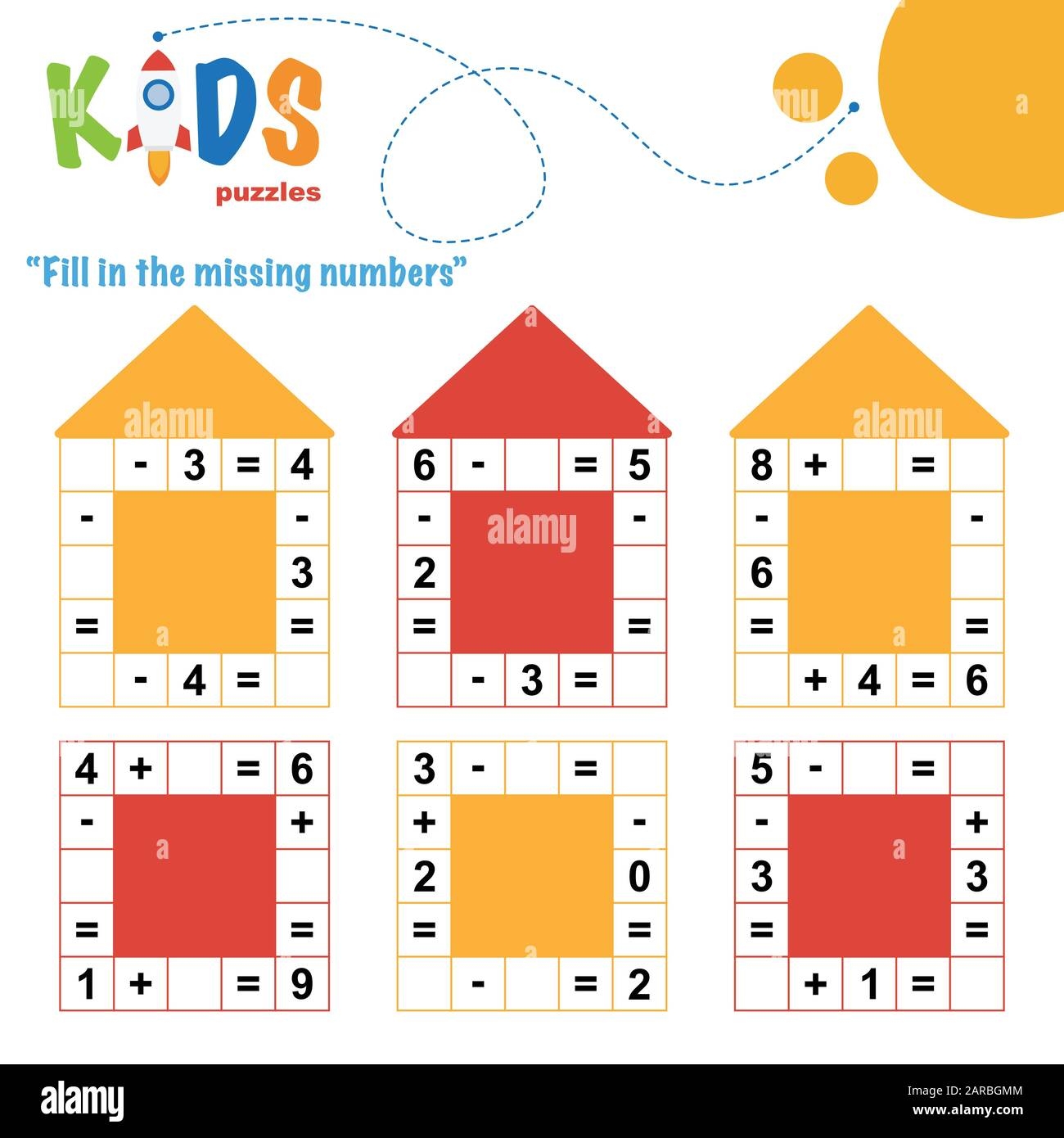 Fill In The Missing Numbers Easy Colorful Math Crossword Puzzles For Preschool Elementary And Middle School Kids Stock Vector Image Art Alamy Fill In The Missing Numbers Easy Colorful Math Crossword Puzzles For Preschool Elementary And Middle School Kids Stock Vector Image Art Alamy