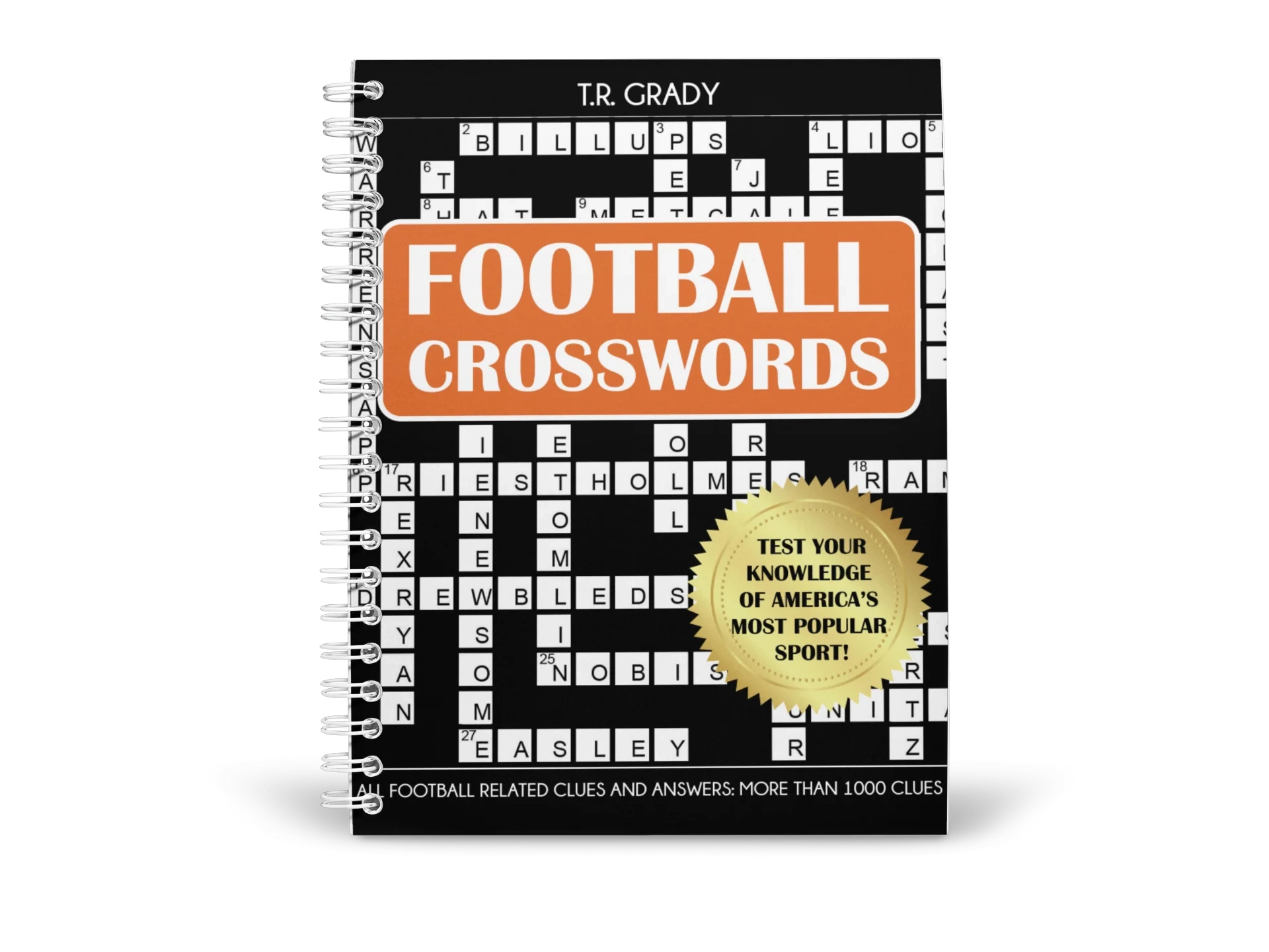 Football Crosswords Test Your Knowledge Of America s Most Popular Spo Dylanna Press