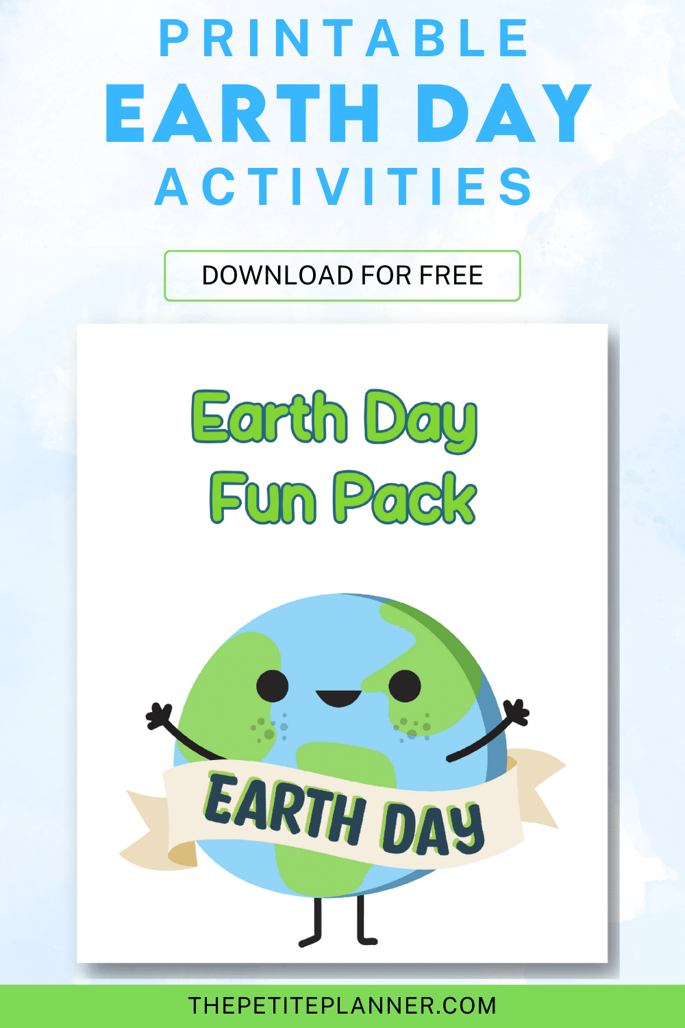 Earth Day Printable Free