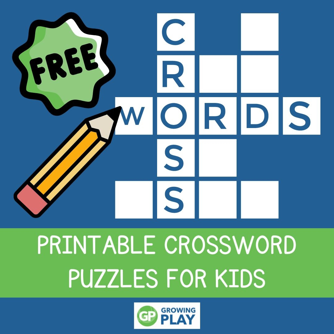 Puzzles For Kids Printable Crossword Puzzles For Kids Printable Crossword