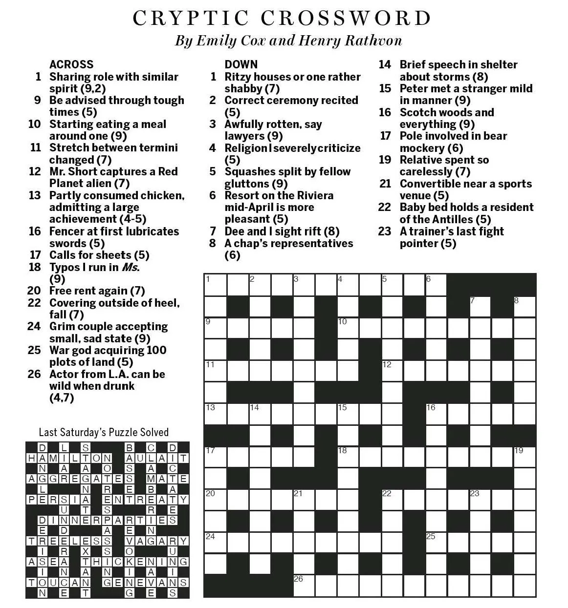 Printable Crossword Puzzles Free Online Printable Crossword Puzzles Free Online
