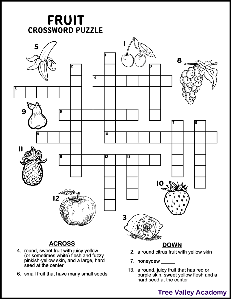 Picture Crossword Puzzles