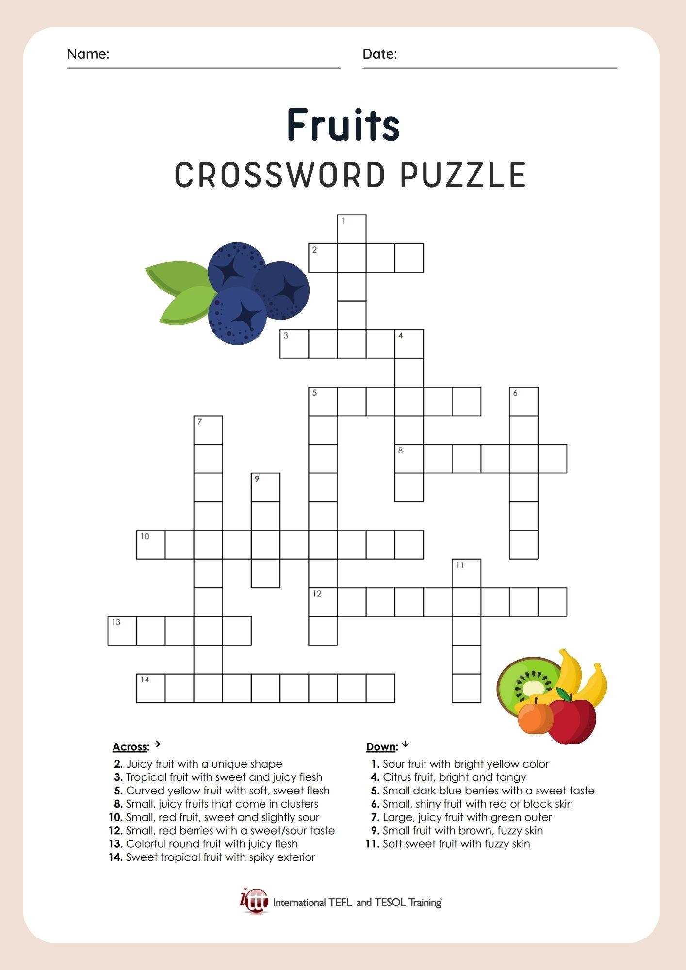 Crossword Puzzle Corner Crossword Puzzle Corner
