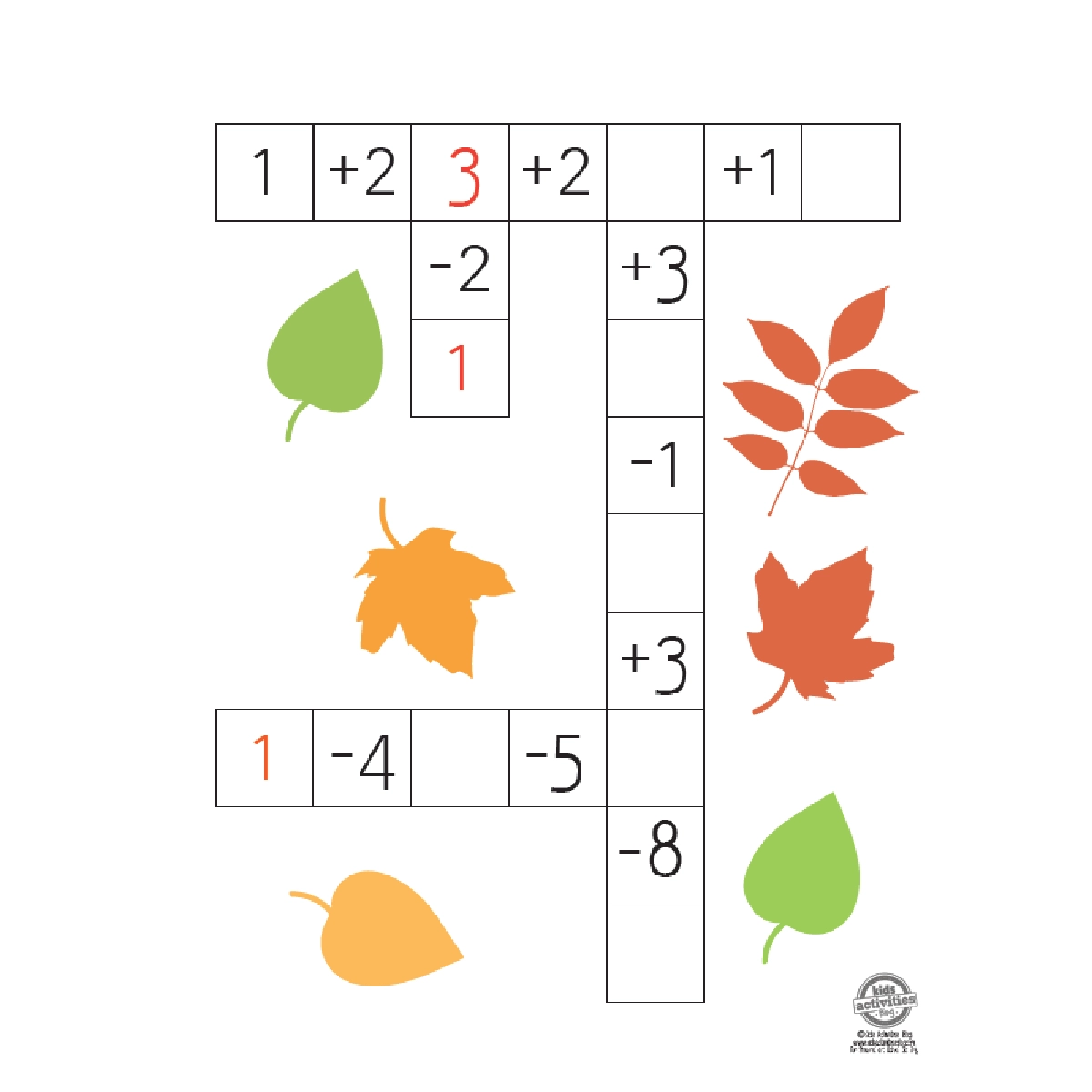 Fun Fall Math Crossword Puzzles For Kids Kids Activities Blog Fun Fall Math Crossword Puzzles For Kids Kids Activities Blog
