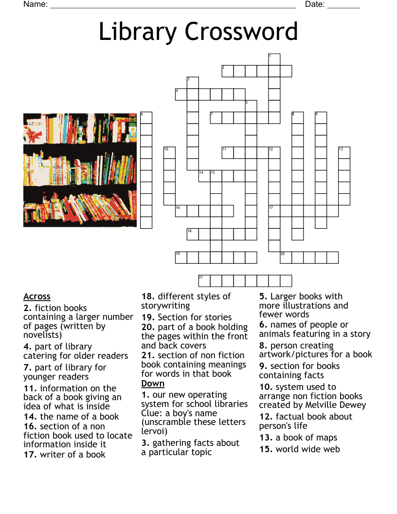 Genre Crossword Puzzle WordMint Genre Crossword Puzzle WordMint