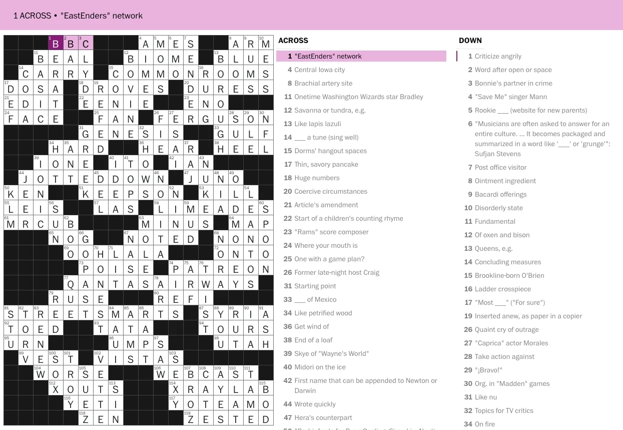 Just More Praise For Evan Birnholz R crossword Just More Praise For Evan Birnholz R crossword