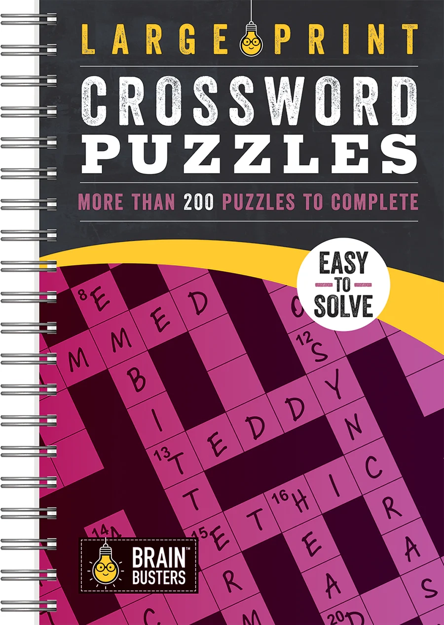 Large Print Crossword Puzzles Cottage Door Press LLC Large Print Crossword Puzzles Cottage Door Press LLC