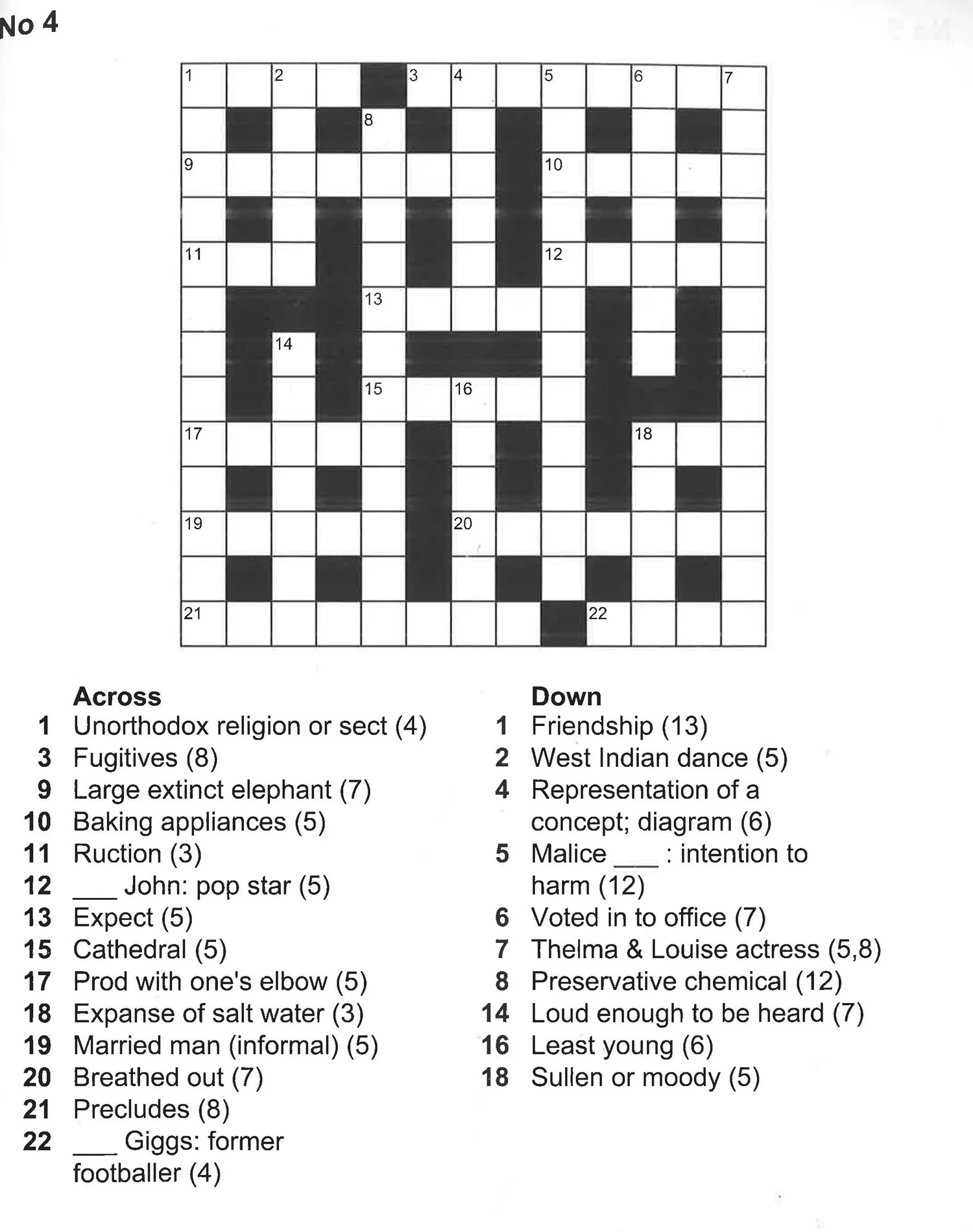 Large Print Crosswords Over 60 Puzzles BookXcess Large Print Crosswords Over 60 Puzzles BookXcess