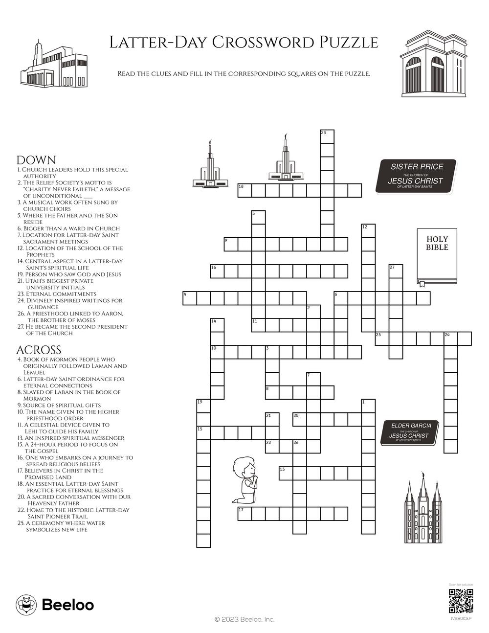 Disney Crossword Puzzles Printable For Adults