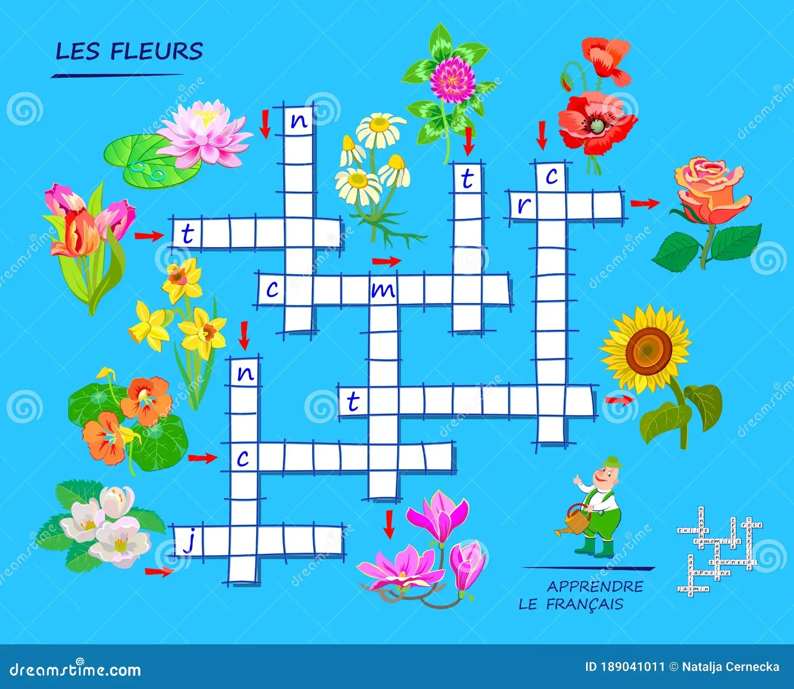 Free Printable French Crossword Puzzles Free Printable French Crossword Puzzles