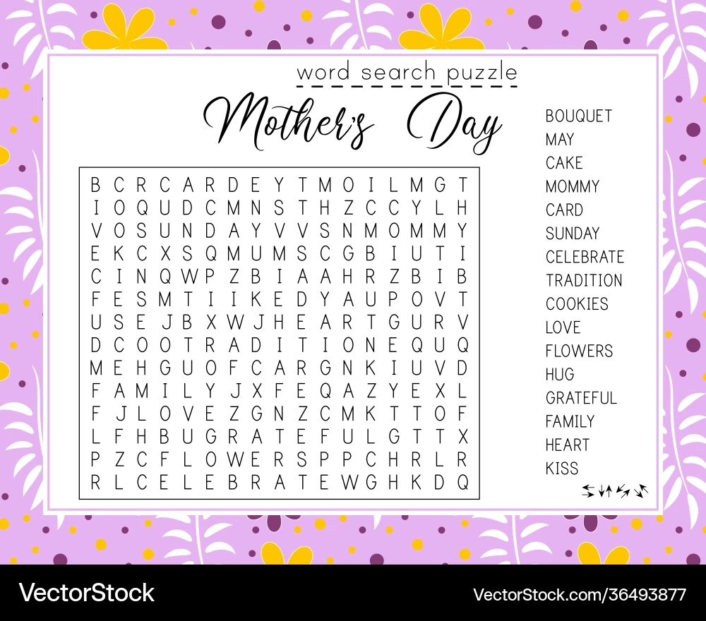 Mother's Day Crossword Puzzles Free Printable Mother's Day Crossword Puzzles Free Printable