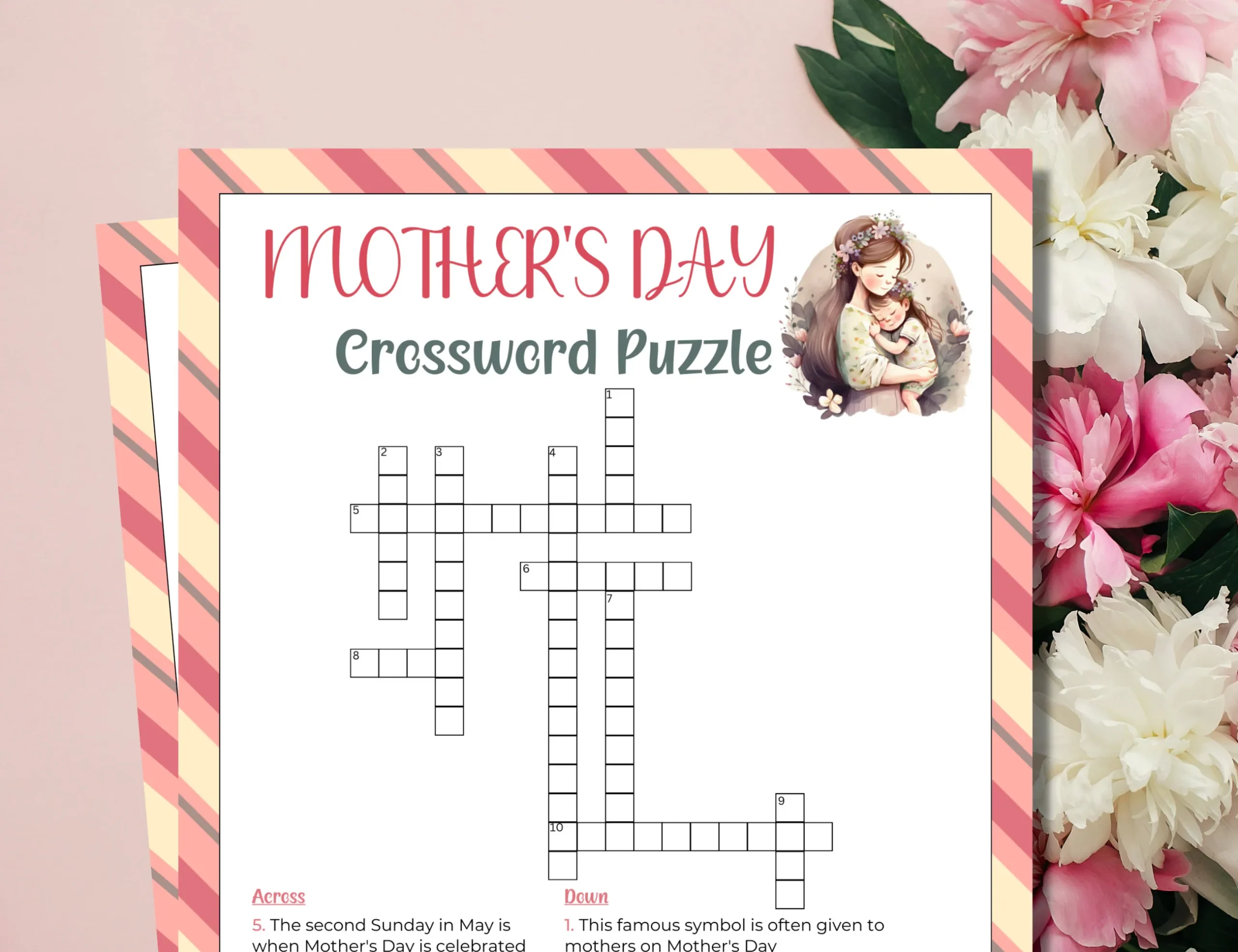 Mothers Day Crossword Puzzle Mothers Day Word Puzzle Mothers Mothers Day Crossword Puzzle Mothers Day Word Puzzle Mothers